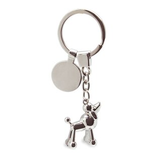 Metall Schlüsselring Hund